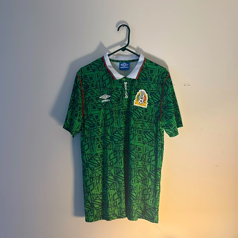 Mexico 1994 Home Futbol Kit